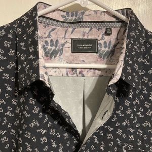 Patterned Performance Shirt Short Sleeve Polo